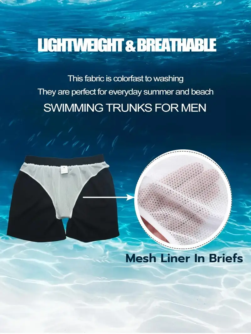 Men's Workout Running Shorts Drawstring with Mesh Lining Zipper Pocket Solid Colored Sports Outdoor Fitness Basic Casual