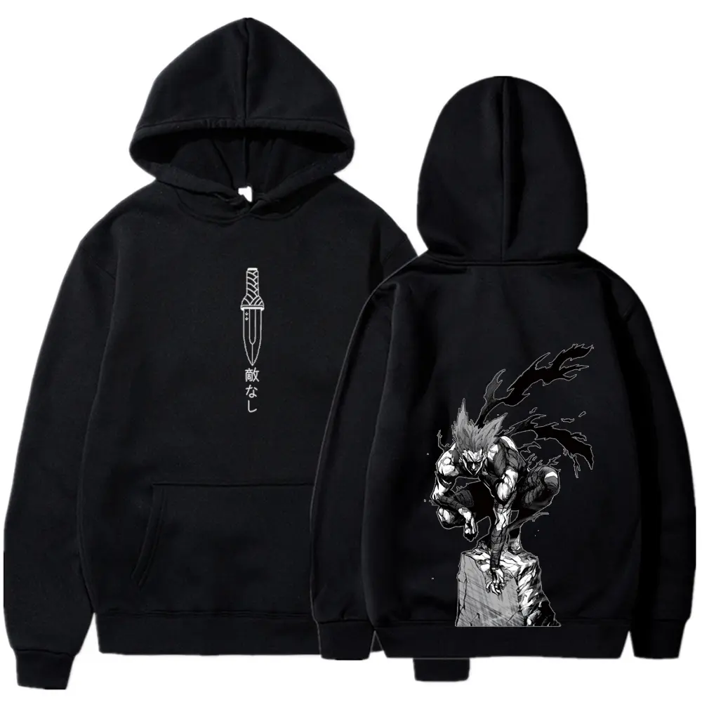 One-Punch Man Aniem Hoodies Men Women Wiki Manga Sweatshirts Gothic Harajuku Pullover Casual Streetwear 11 Colors Autumn Winter