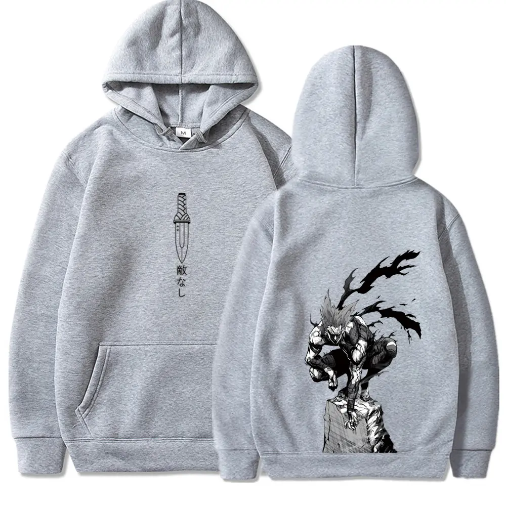 One-Punch Man Aniem Hoodies Men Women Wiki Manga Sweatshirts Gothic Harajuku Pullover Casual Streetwear 11 Colors Autumn Winter