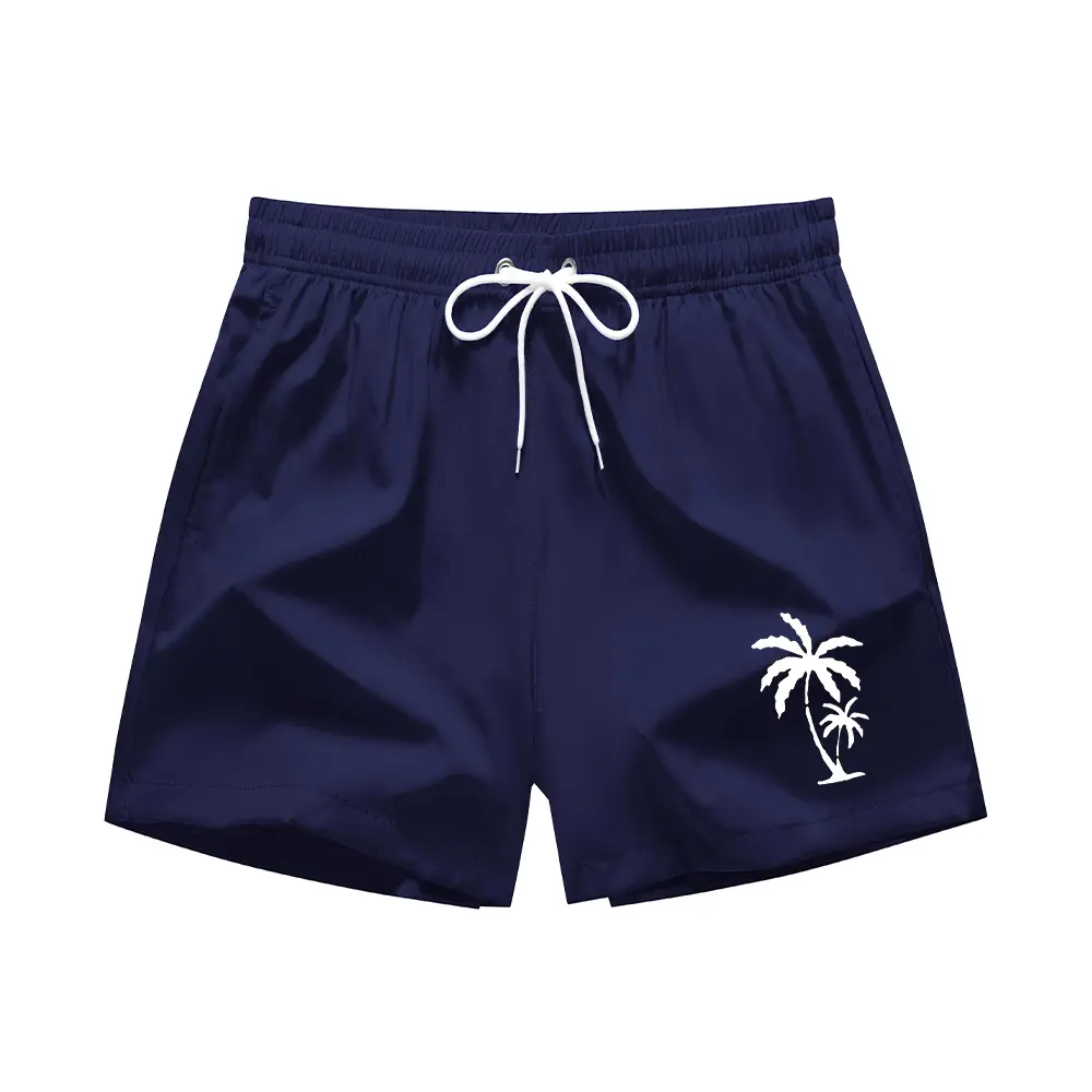 Coconut Tree Printed Swim Trunks for Men Summer Quick Dry Beach Shorts Mens Swim Shorts for Surfing Beach Pool Party 12 Colors