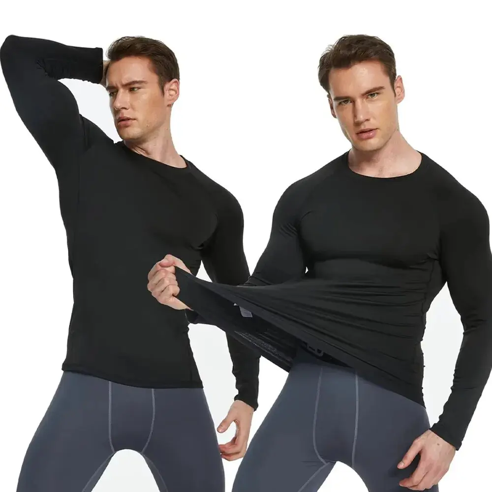 Men Compression Workout Set 3 PCS Workout Clothes Outfit Fitness Apparel Gym Outdoor Running  Clothes for Gym