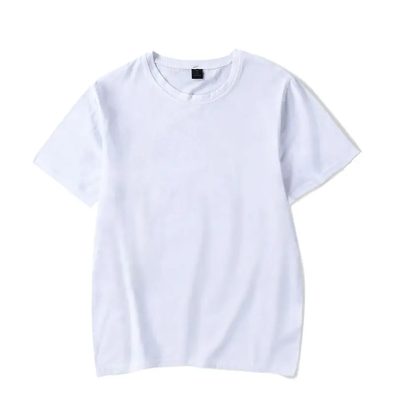 Children's Solid Color Casual Short Sleeved Retro100% Cotton Short-Sleeved Sports Fitness T-Shirt Boys And Girls Kid's Clothing