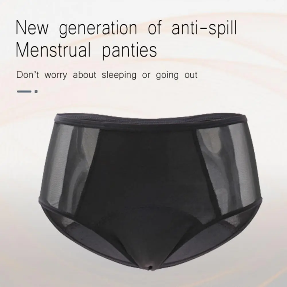 Swimwear Women High Bikini Waist Menstrual Leakproof Bikini Bottom Absorbent Short Pants Swimming Beach Bathing Swimsuit