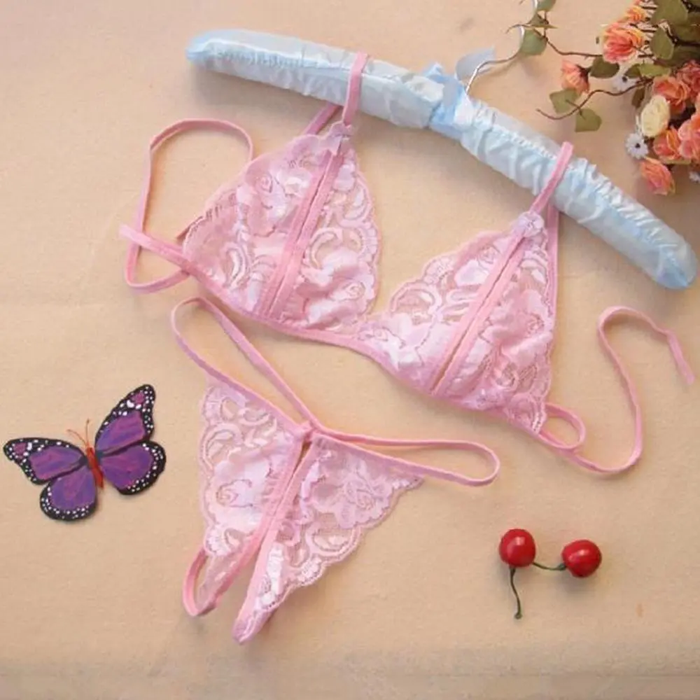 Sexy lingerie lace panties thongs g-strings women underwear crotchless tangas erotic g strings briefs