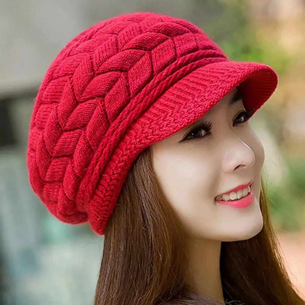 Winter Beanies Knit Women's Hat Winter Hats For Women Ladies Beanie Girls Skullies Caps Bonnet Femme Snapback Wool Warm Hat