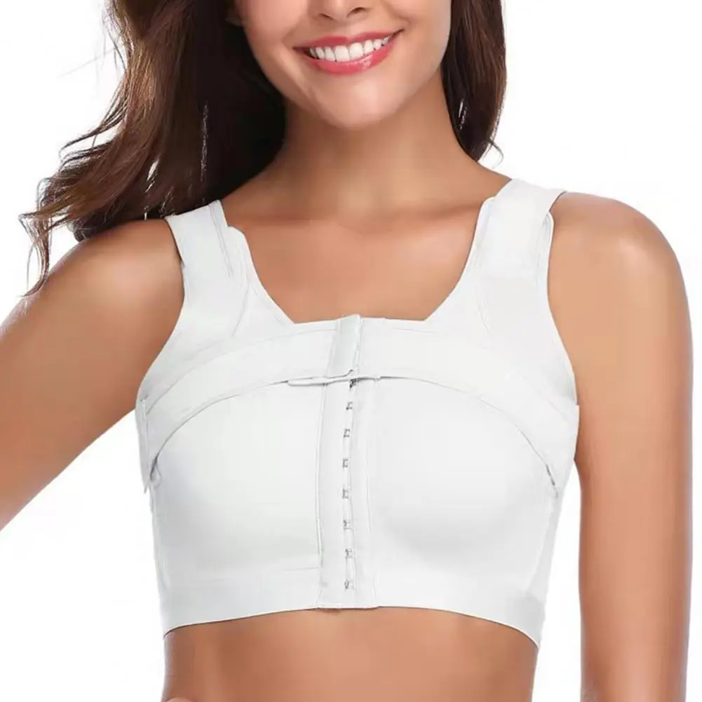 Women Front Breast Support Bra Implant Stabilizer Post Surgery Compression Underwear Surgical Breast Augmentation Bralette