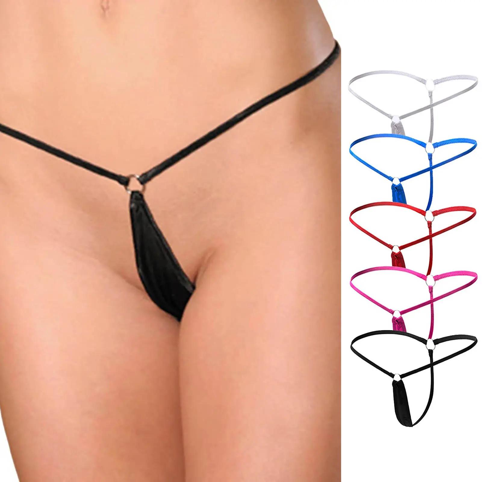 micro bikini Sexy Solid color Sling Hollow Lotion girl Beach Sunbathing swimwear women swimsuit biquini bikinis monokini