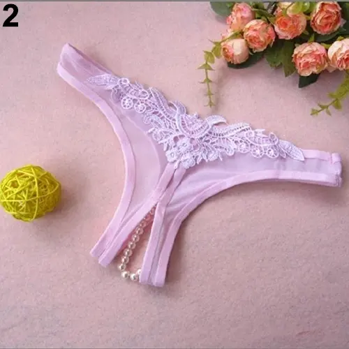 G-String Lace Thong Women's Tanga Low Waist Sexy Lingeries Cotton Panties Laides T Back Pants Girl's Underpants Underwear