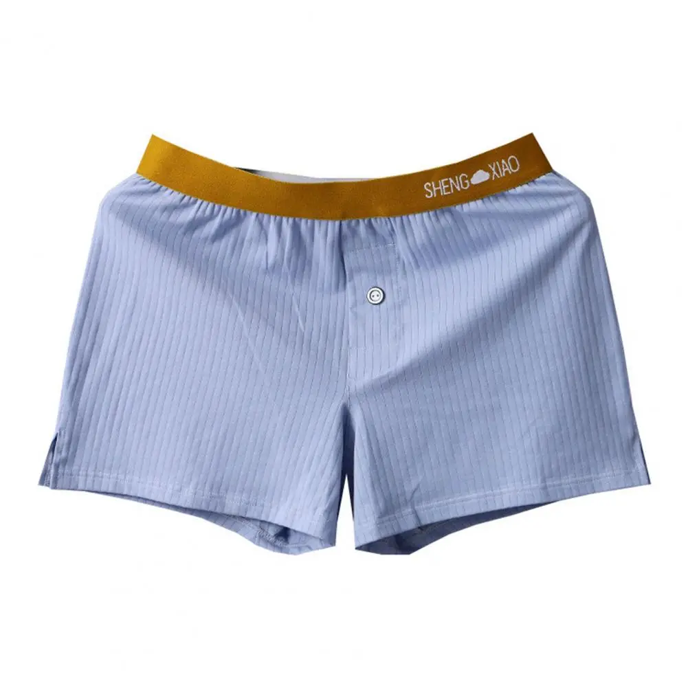 Elastic Boxers Men's Seamless Soft Underpants with Pockets Quick Dry Moisture-wicking Couple Shorts for Breathable Comfort Firm