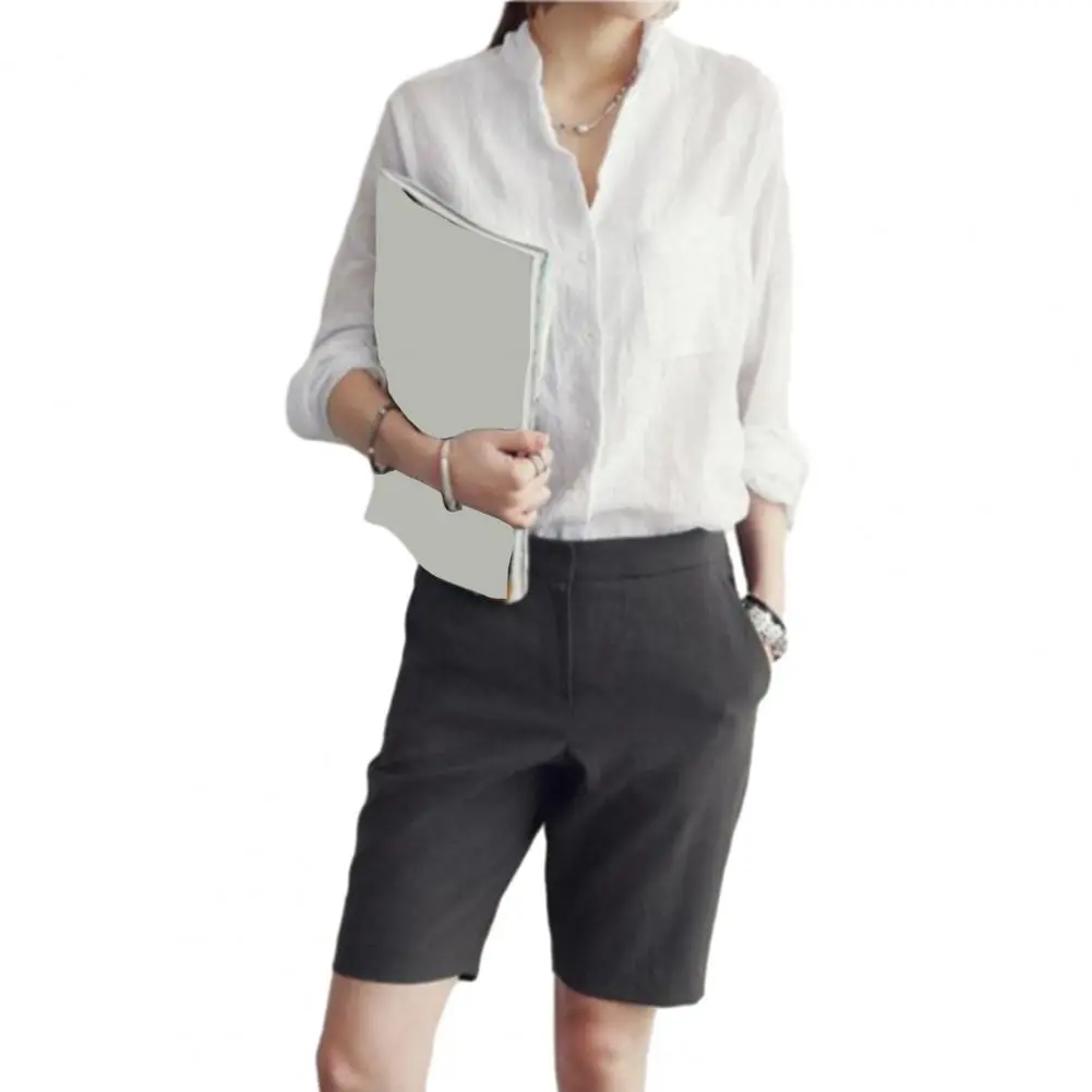 Chemisier Femme Womens Tops Fashion 2022 Summer Linen White Shirt Women Long Sleeve Blouse Korean Woman Clothes Roupas Femininas