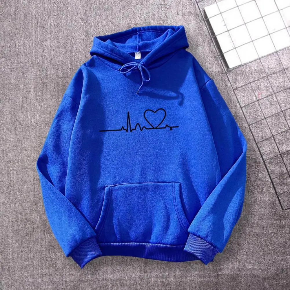 Women's Casual Hoodies Autumn Winter New Tricolor Colorblock Letter Print Round Neck Long Sleeve Femininas Pullover Sweater