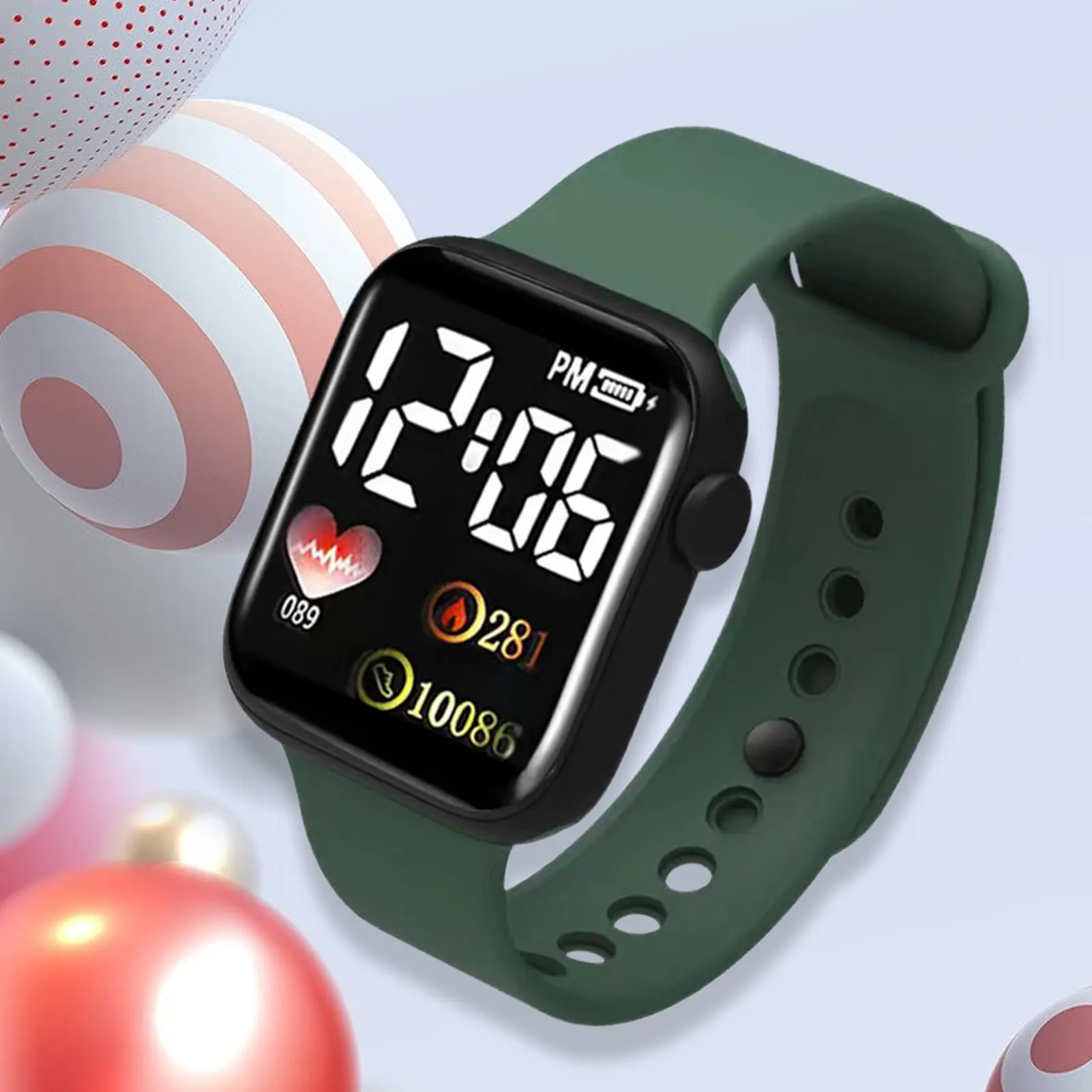 New LED Sports Watches Smart Watch for Men Women Digital Wristwatches Casual Silicone Montre Femme Relojs Para Mujer Чисы Женски