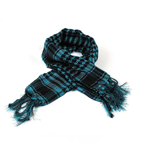 Hunting Scarf Military Shemagh Desert Keffiyeh Head Neck Scarf Arab Wrap with Tassel