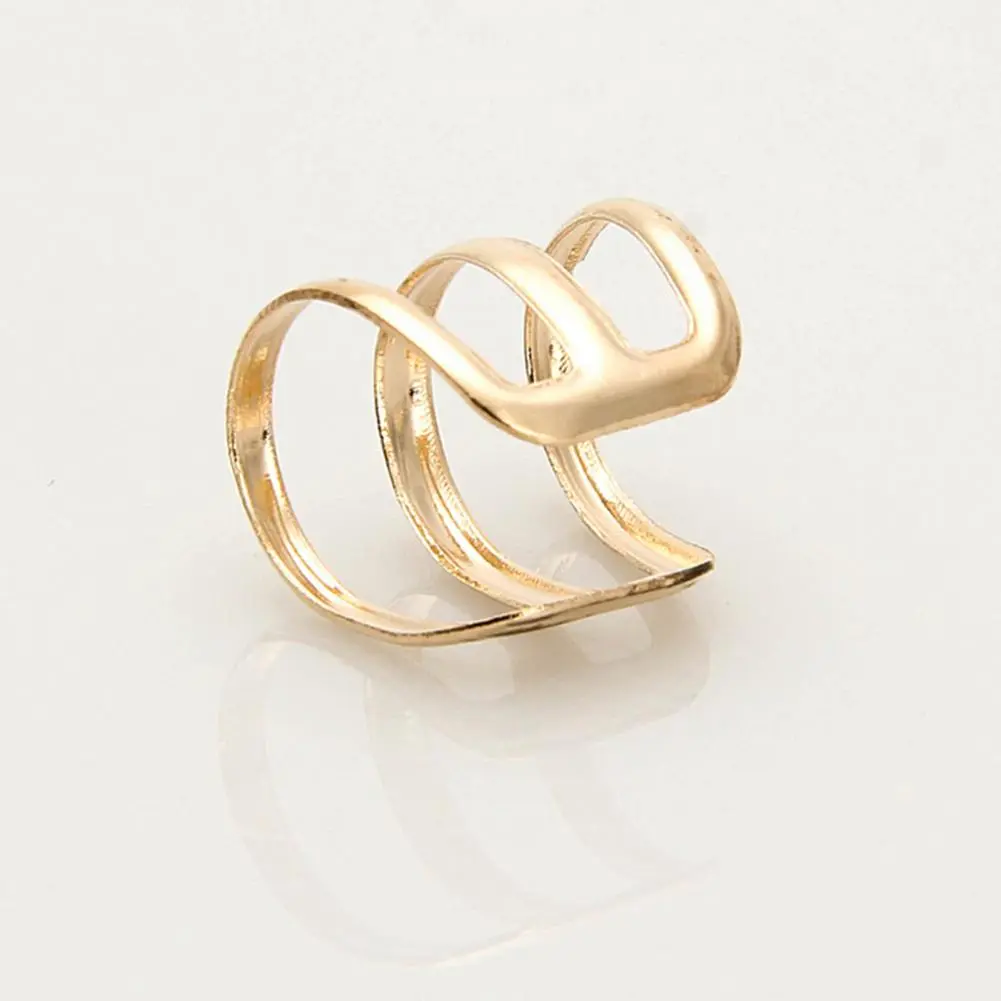 1Pc Clip Earrings for Women Men Ear Clip Cuffs for Women Punk Rock Earcuff Non Piercing Ear Cuff Clip On Earrings Unisex Earings