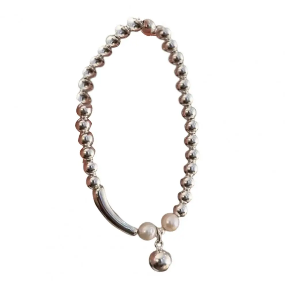 Classic New Design Round Beads Charm Bracelets For Women Simple Style Chain Bangles Jewelry Party Gifts