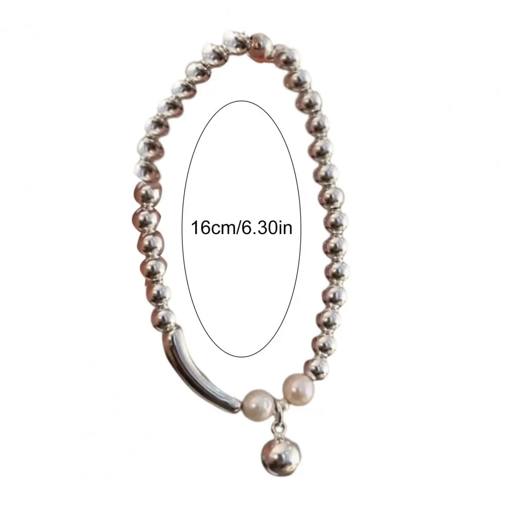 Classic New Design Round Beads Charm Bracelets For Women Simple Style Chain Bangles Jewelry Party Gifts