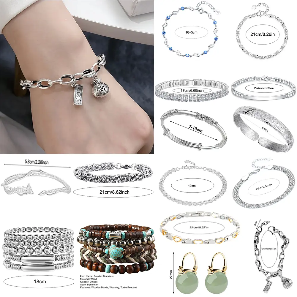 Free Ship Personalized Names Beads Bracelet Custom Family Names Bracelet With Leaf Birthstone Charm Bracelet Mother's Day Gift