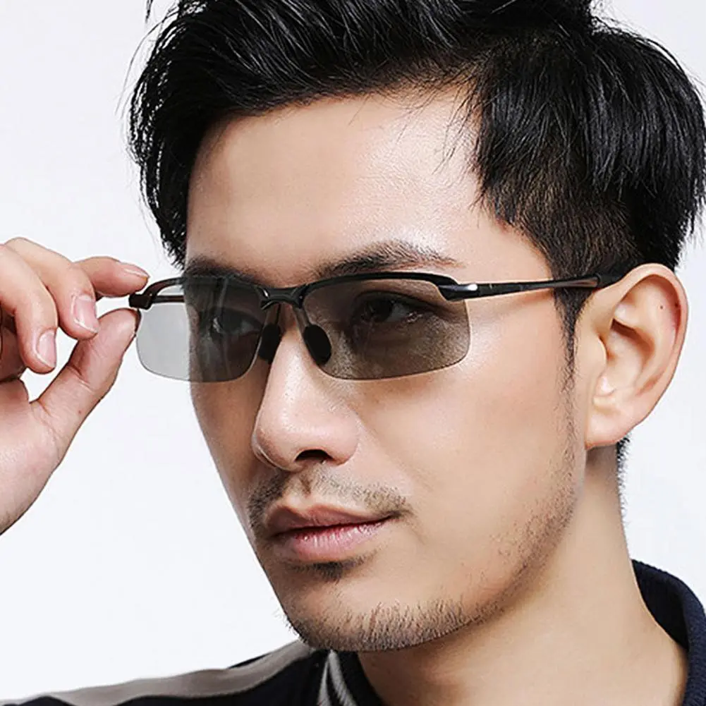 Fashion Sports Sunglasses Polarized UV Protection Personalized Glasses Round Frame Metal Men's And Women's Eyewear