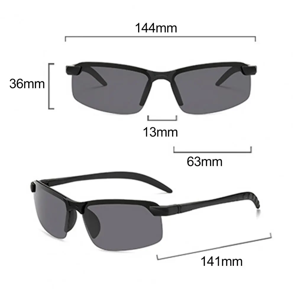 Fashion Sports Sunglasses Polarized UV Protection Personalized Glasses Round Frame Metal Men's And Women's Eyewear