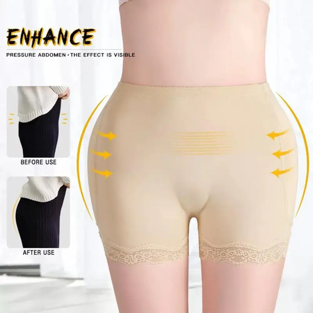 Women Control Panties Hip&butt Pad 4 Pads Lifting Up Body Shaper Panty Enhancer Sponge Padded Buttocks Bigger