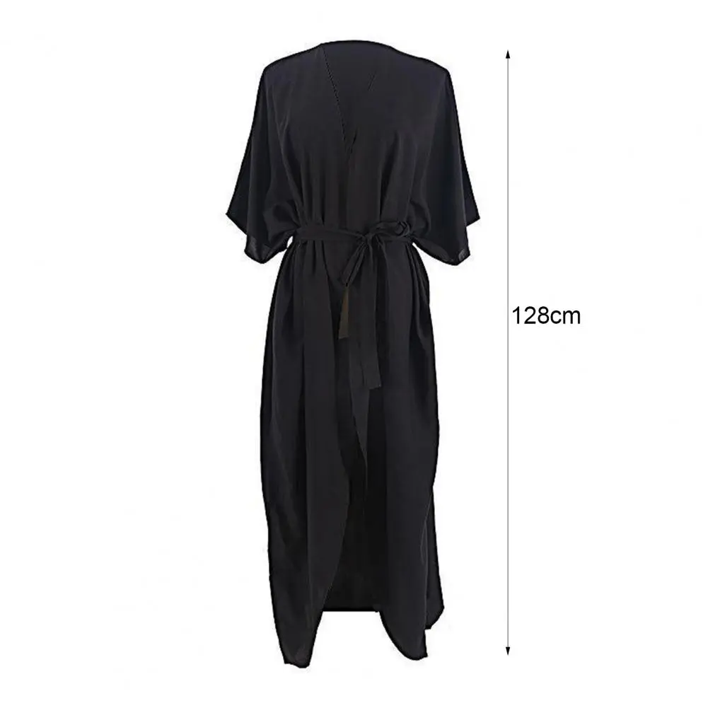 2025 Women Dress Beach Cover-Ups Swimsuit Beachwear Bathing Suit Swim Cardigan For Woman Summer Tunic Saida Praia