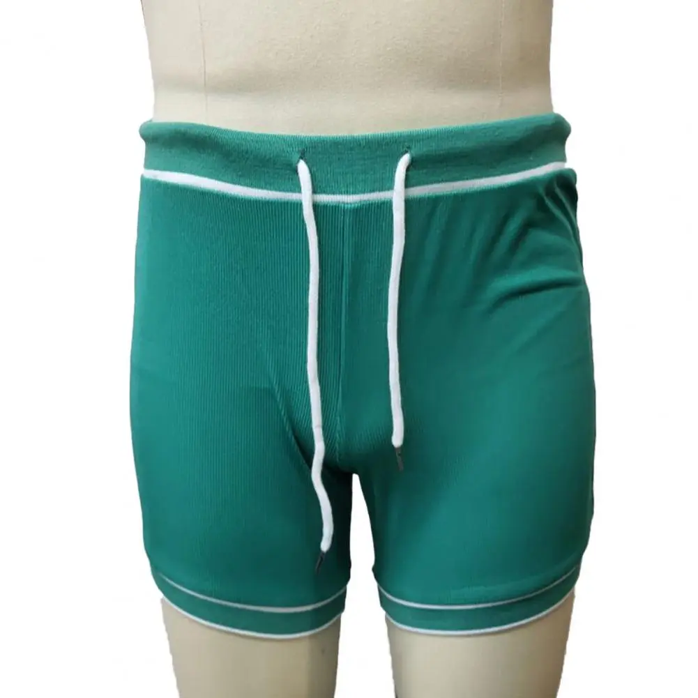 Men Summer Sports Surf Shorts Trunks Low-rise Fitness Gym Sportwear Beach Tight Swimming Trunks Swimsuit