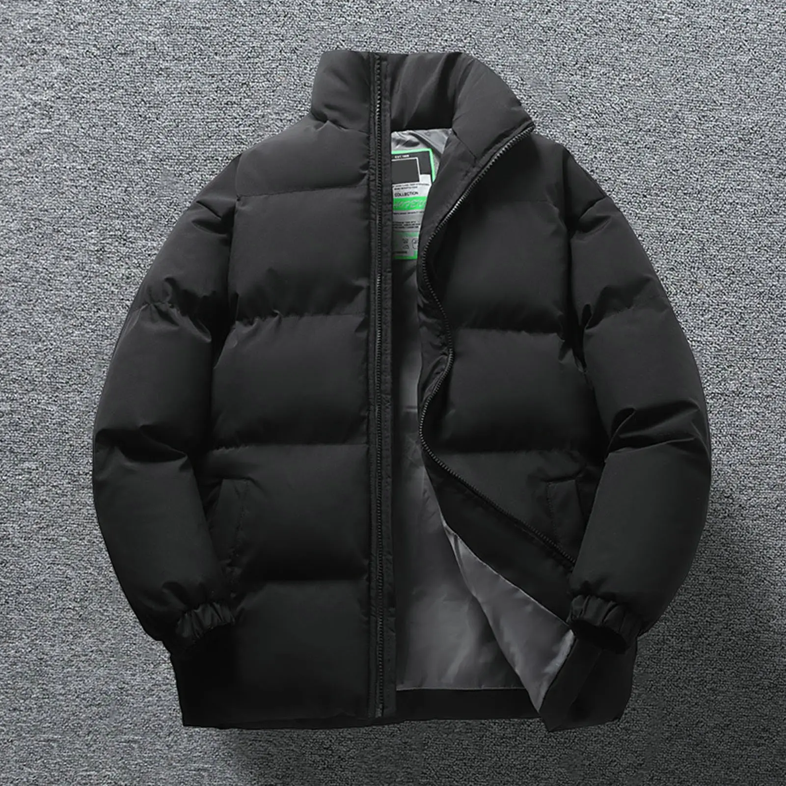 2023 New Arrival Winter Down Jackets Men Overcoat Fashion Thicken Warm Coats for Men Hooded Black Parka