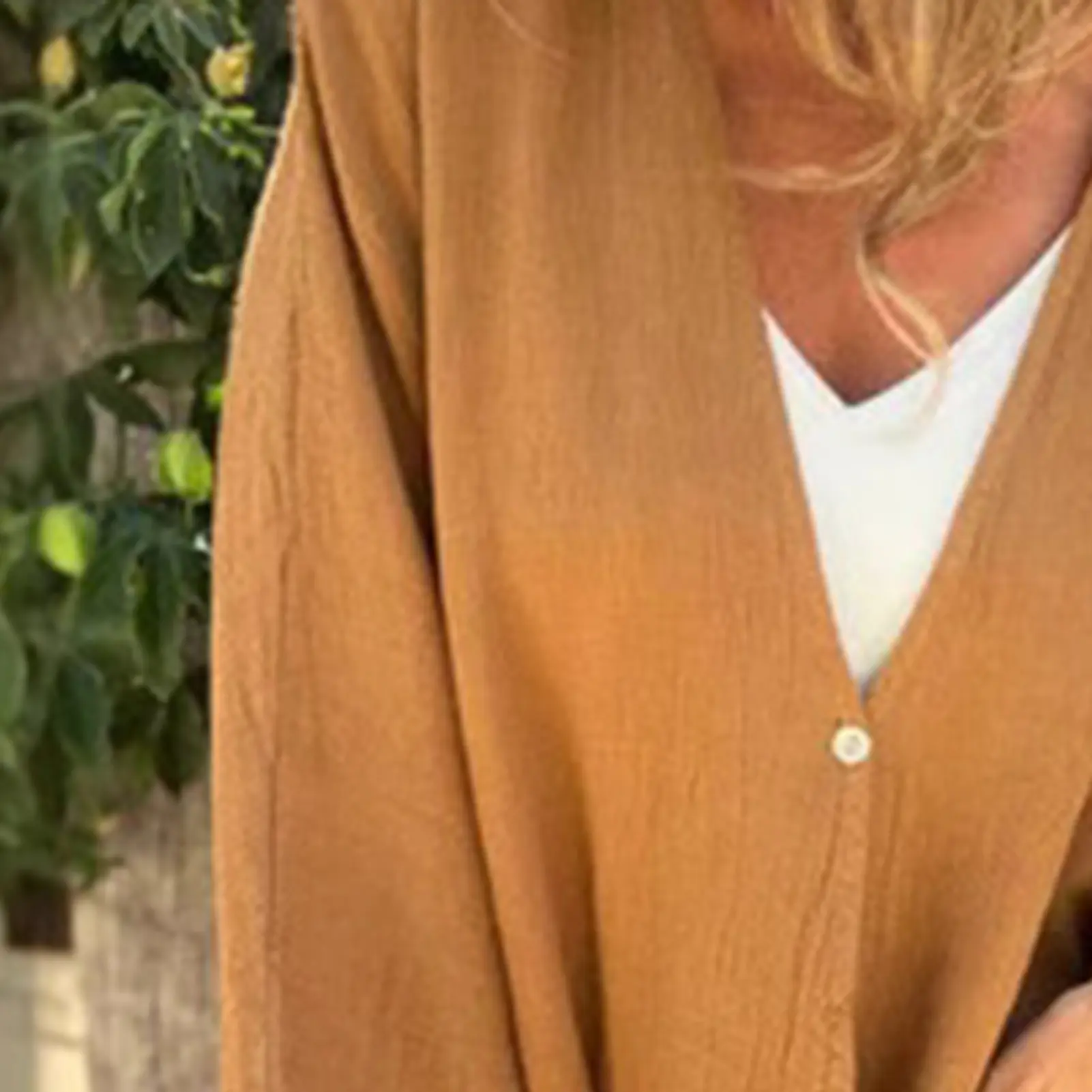 White Shirt Women Solid Color Long Sleeve Shirts Spring Tops 2025 Sexy V Neck Button Up Office Shirts Femininas Blusas