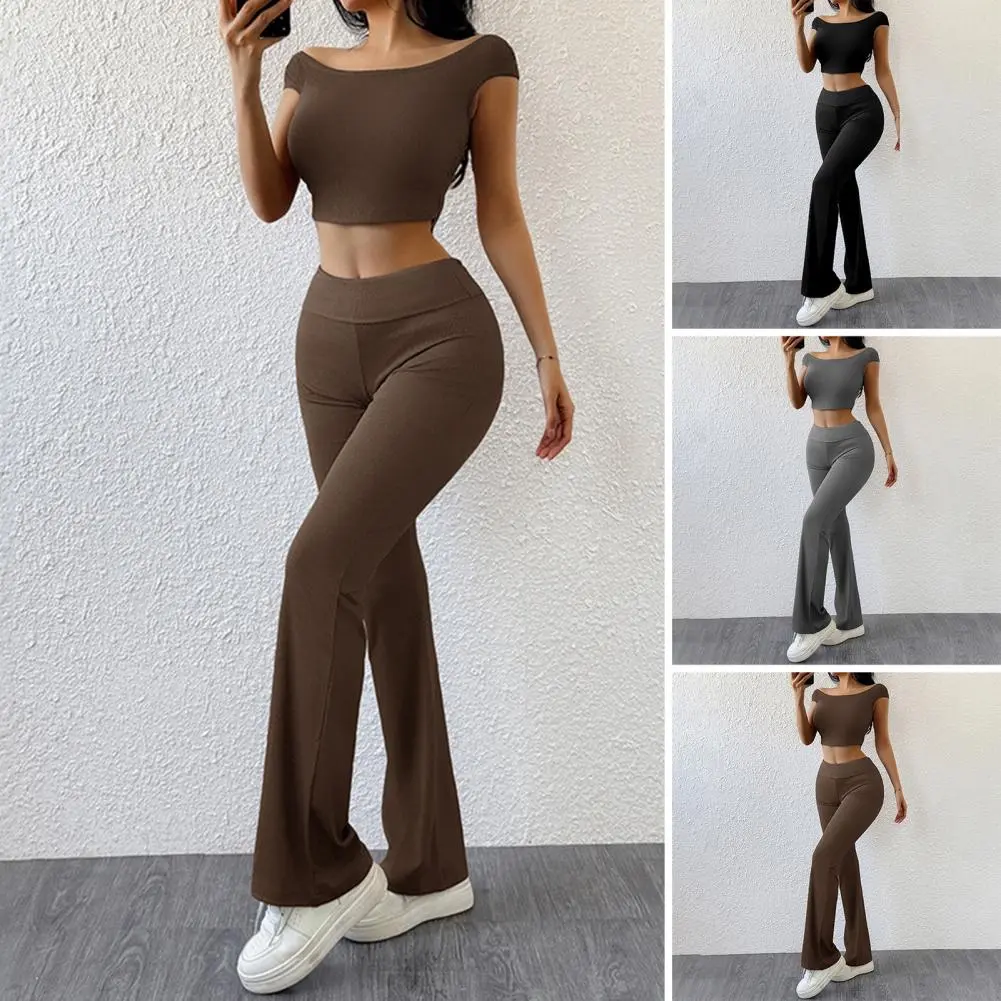 Outfit Two-Piece Women's Sports Set Chest Yoga Clothes Female Gym Bandeau Sports Bra Suits Sport Outfit For Woman