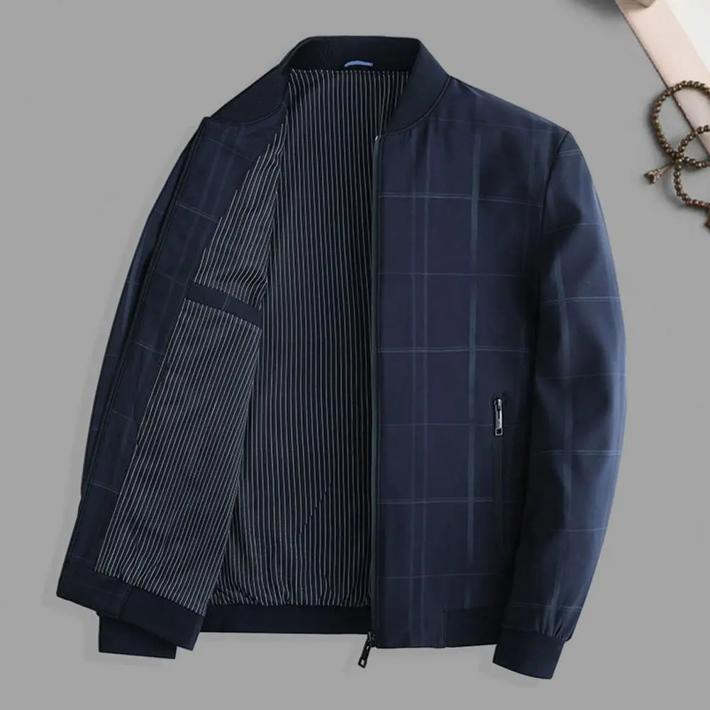 New Men's Jacket Turn-down Collar Men's Jacket Business Casual Solid Color Jacket for Men Work Coat 2023 Spring Autumn New