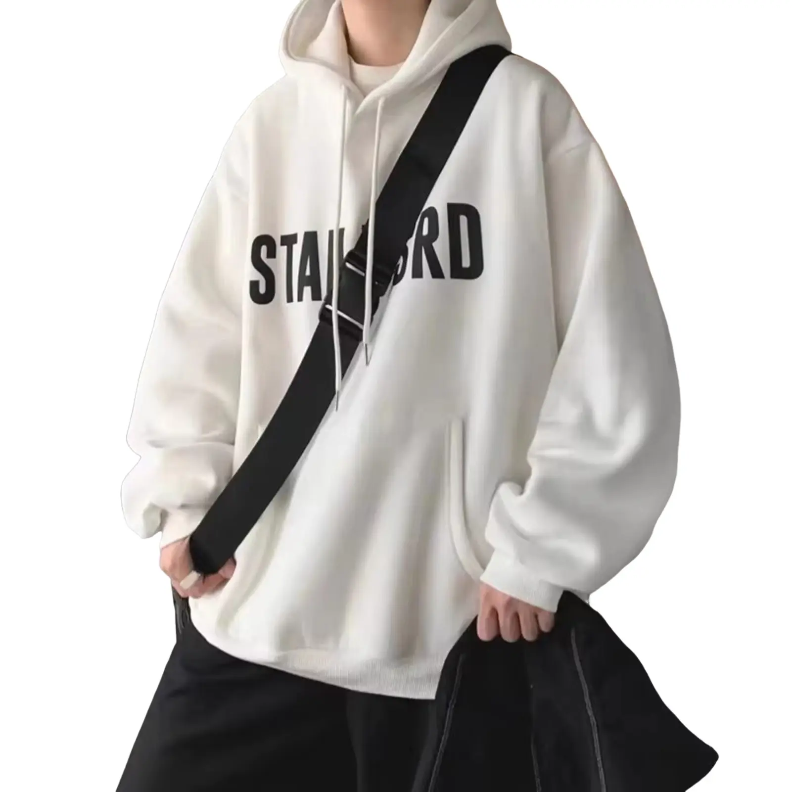 M-4XL Hoodie Hip hop Streetwear Print Letter printing Pullover Men women Sweatshirts Harajuku Gothic Oversize Hooded