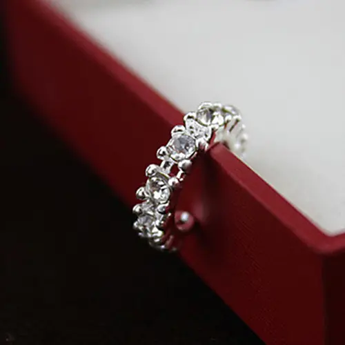 Stainless Steel Clip Earrings 2-Row Fake Cartilage Ear Nose Lip Cuff Clip On Earrings Gift aretes de mujer серьги женские