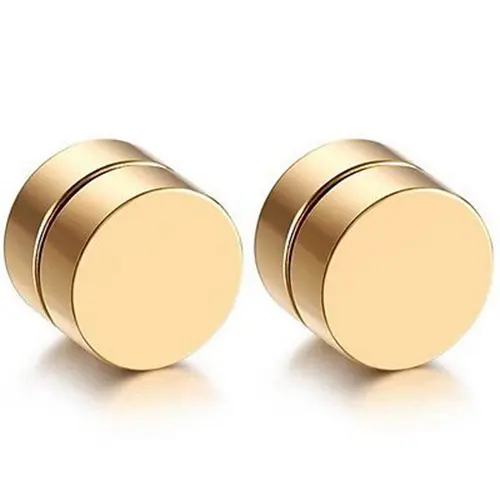 New Popular Magnetic Health Magnet Earring For Men Women And Kids Punk Ear Stud Non Piercing Earrings