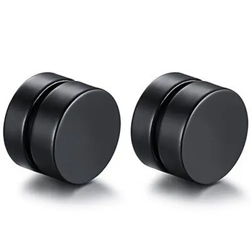New Popular Magnetic Health Magnet Earring For Men Women And Kids Punk Ear Stud Non Piercing Earrings
