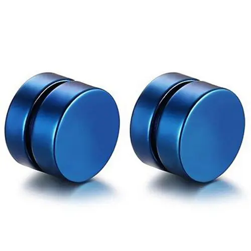 New Popular Magnetic Health Magnet Earring For Men Women And Kids Punk Ear Stud Non Piercing Earrings