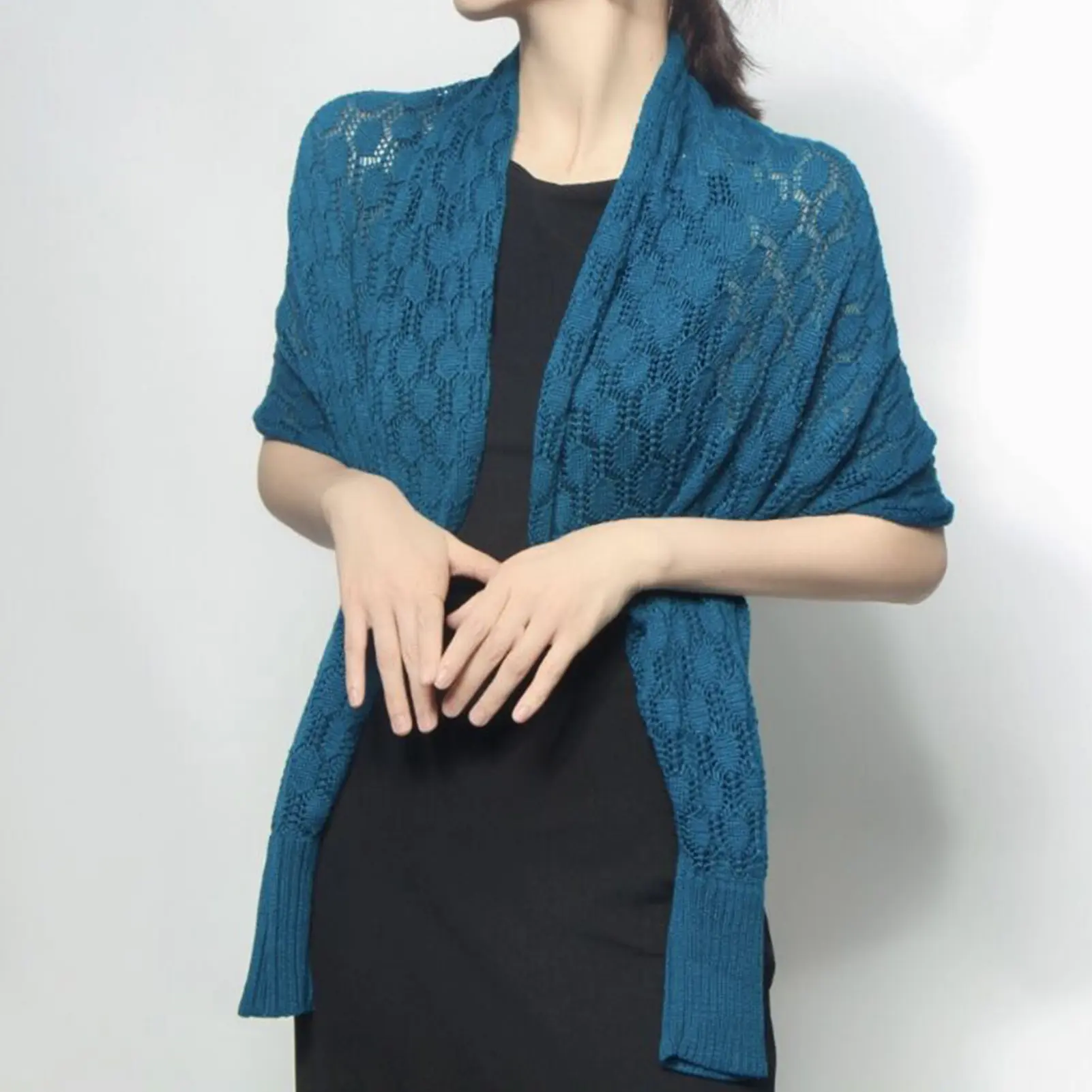 Sun Protection Knit Cardigan Women's Thin Coat Ice Silk Outerwear Cover-up Shawl Air Conditioning Shirt Summer