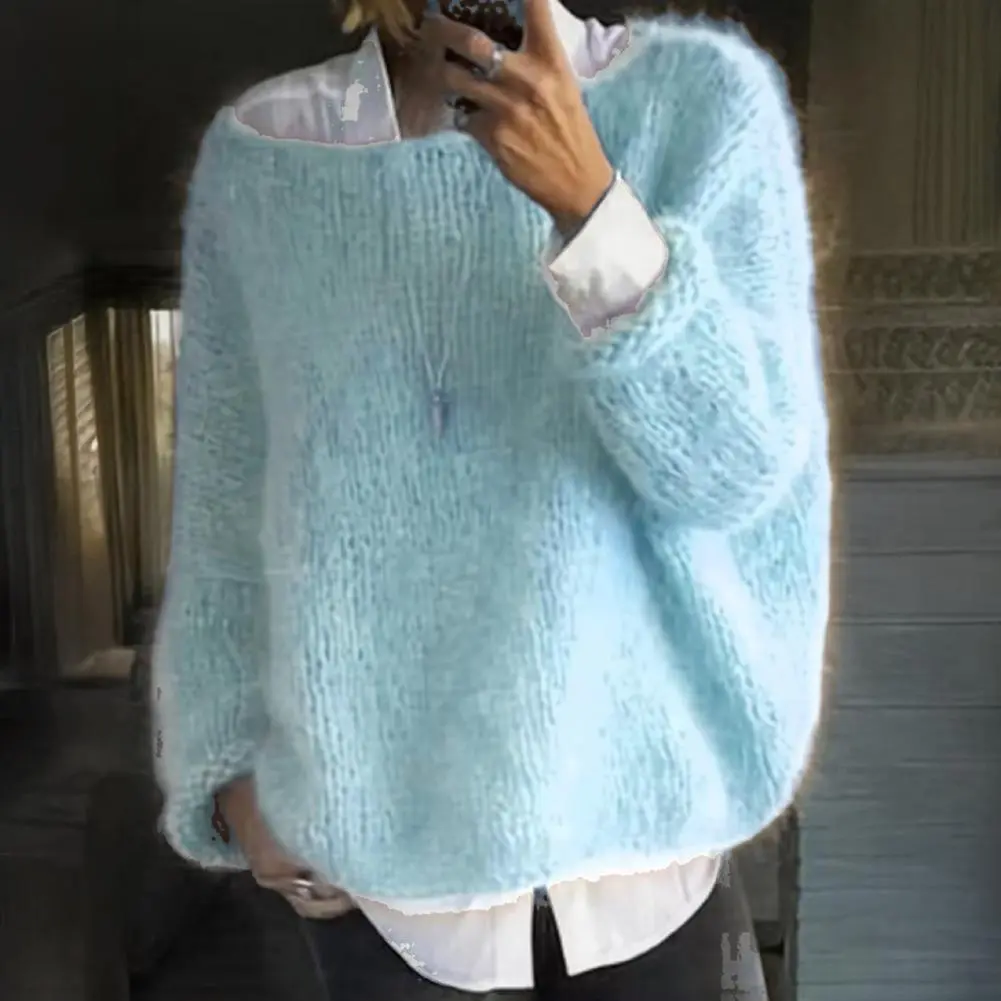 Autumn And Winter New Pure Sweater Women's Pullover Slim Sweater Knitted Bottoming Shirt Knitwear