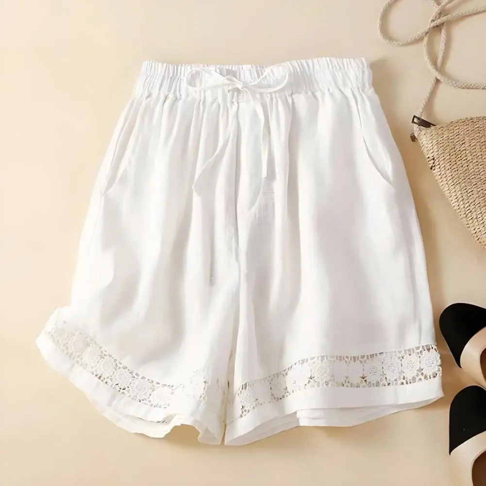 Cotton Linen Shorts Women Fashion Workout Shorts High Waiste Pants Ladies Black Casual Women Shorts Sport Femme