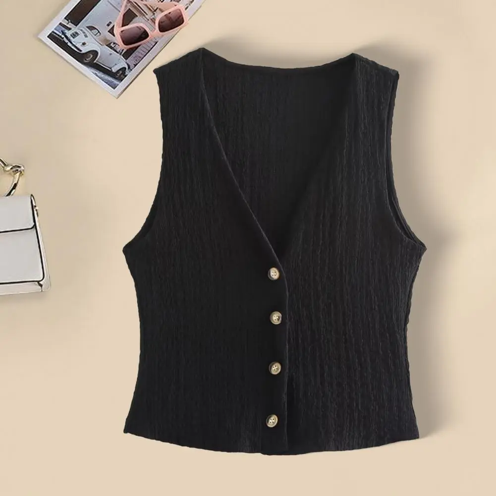 Sexy Summer Cami Top Cardigan Sleeveless Cropped Vest Elegant Youth Clothes Women Fashion Off Shoulder 2024 New