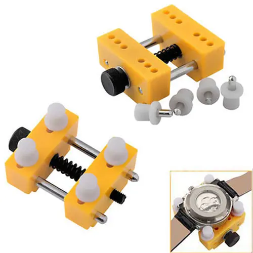 Adjustable Watchmaker Repair Tool Watch Back Case Cover Holder Remover Opener