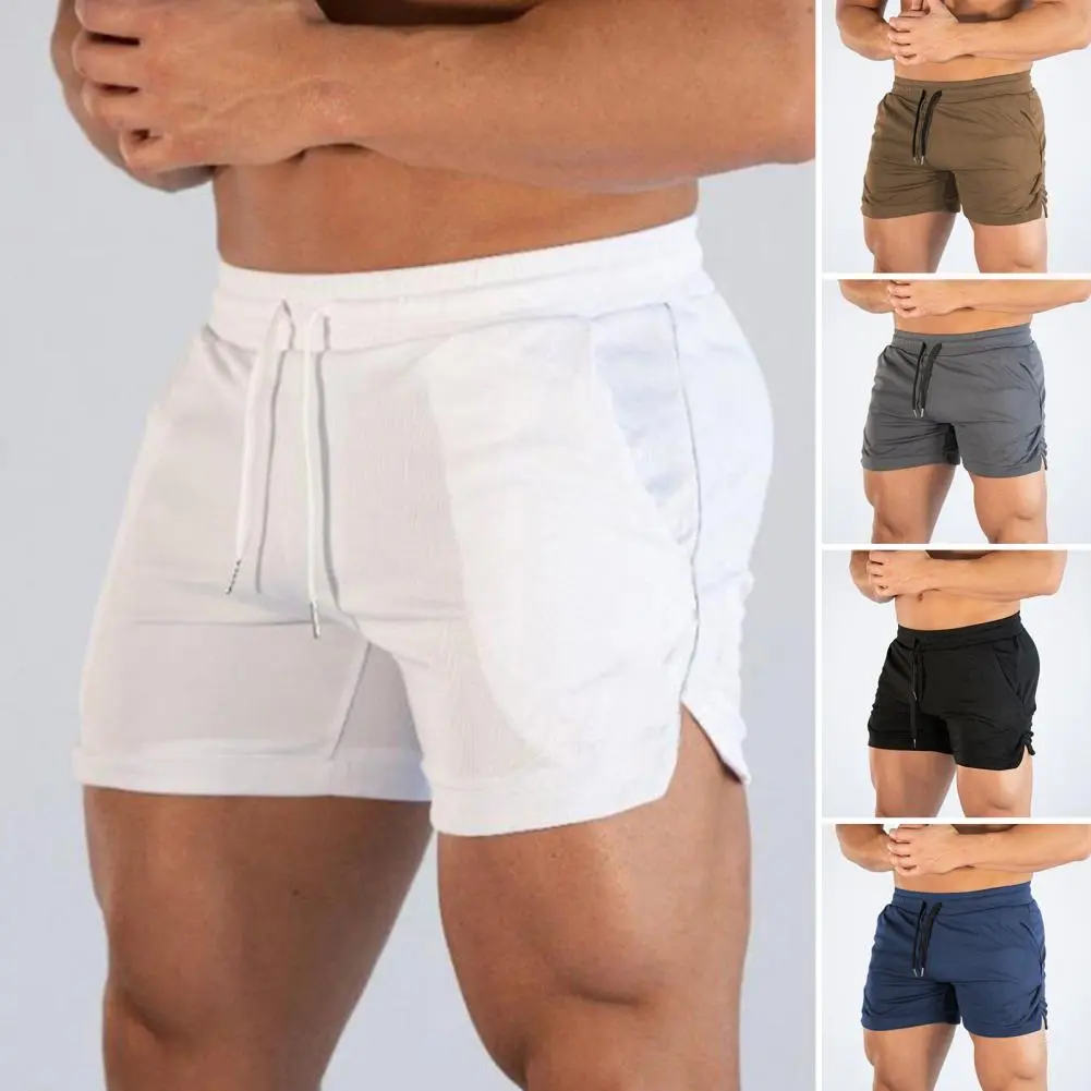 Fitness Men's Quick Drying Sports Shorts Breathable And Slim Fit, Suitable For Running, Jogging And Gym Workouts