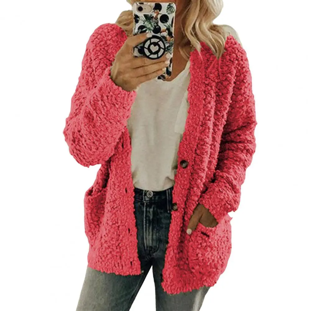Fashion Warm Coat Autumn and Winter Press-pleated Printed Turn-collar Long-sleeved Shirt Two-piece Furry Coat