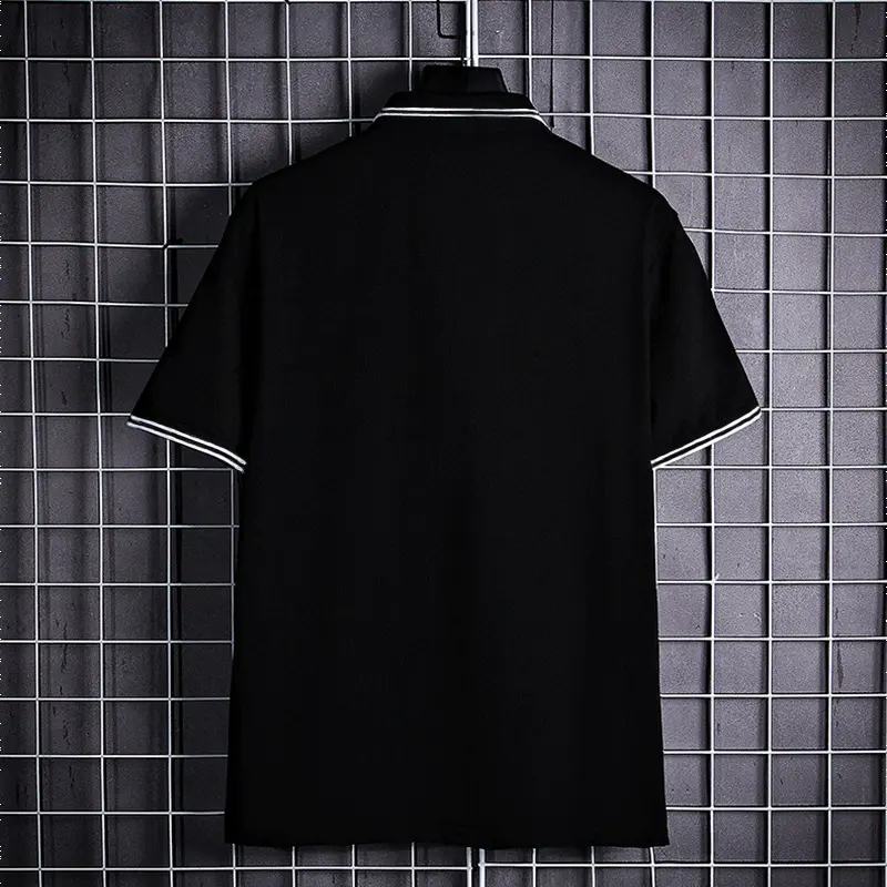 2024 summer casual shirt men short sleeve turn down collar slim fit sold color shirt for men plus size