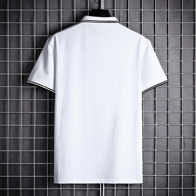 2024 summer casual shirt men short sleeve turn down collar slim fit sold color shirt for men plus size