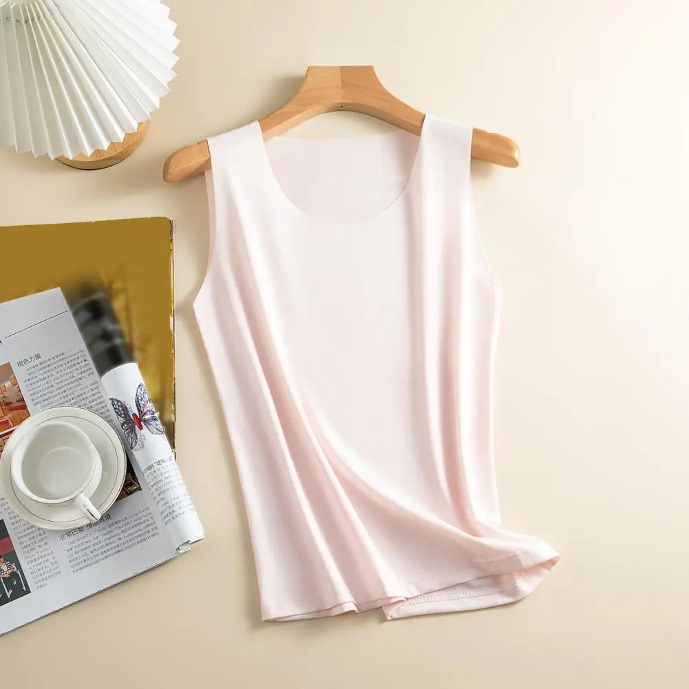 Stainless Base Tank Top Satin Tank Top Set for Women Camisole Blouse Vest Top Combo for Summer Wear Silky Smooth Cami for Ladies