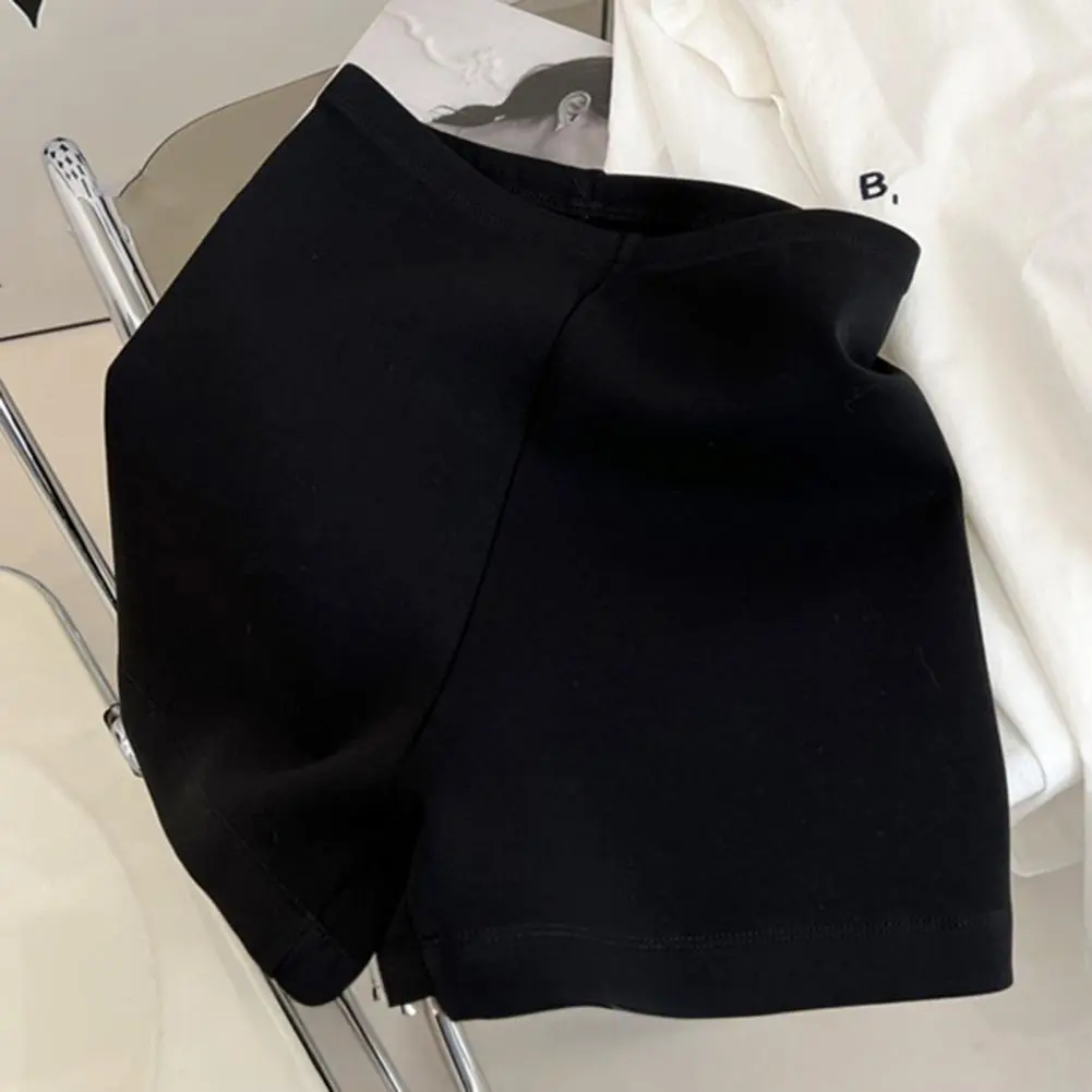 Soft Breathable Yoga Shorts Stylish Women's High Waist Yoga Shorts with Hip-cover Design for Versatile Sport Athletic Wear