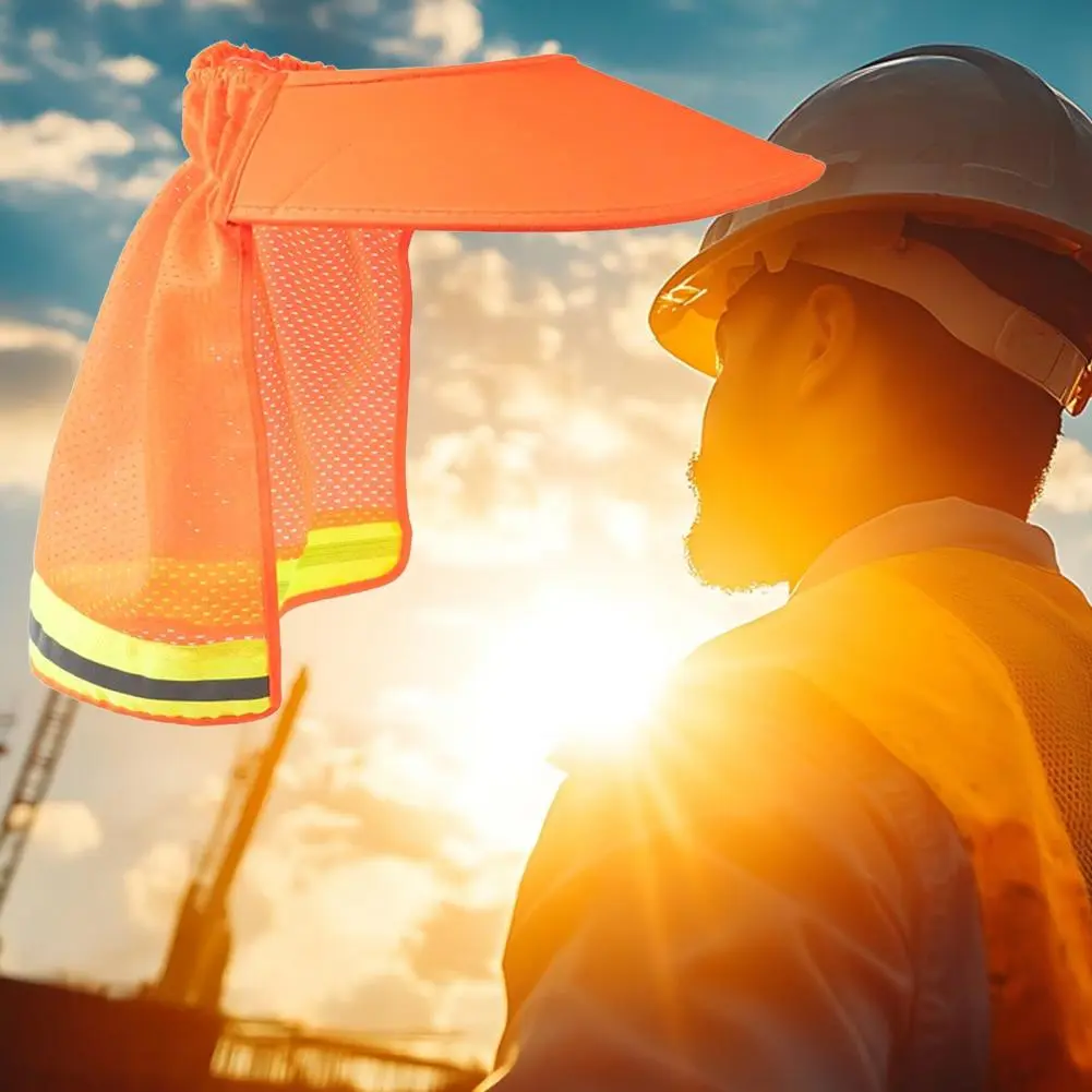 Breathable Sun Hat High Visibility Reflective Sun Hat with Uv Protection Safety Features for Day Night Wear Sun Hat with Neck