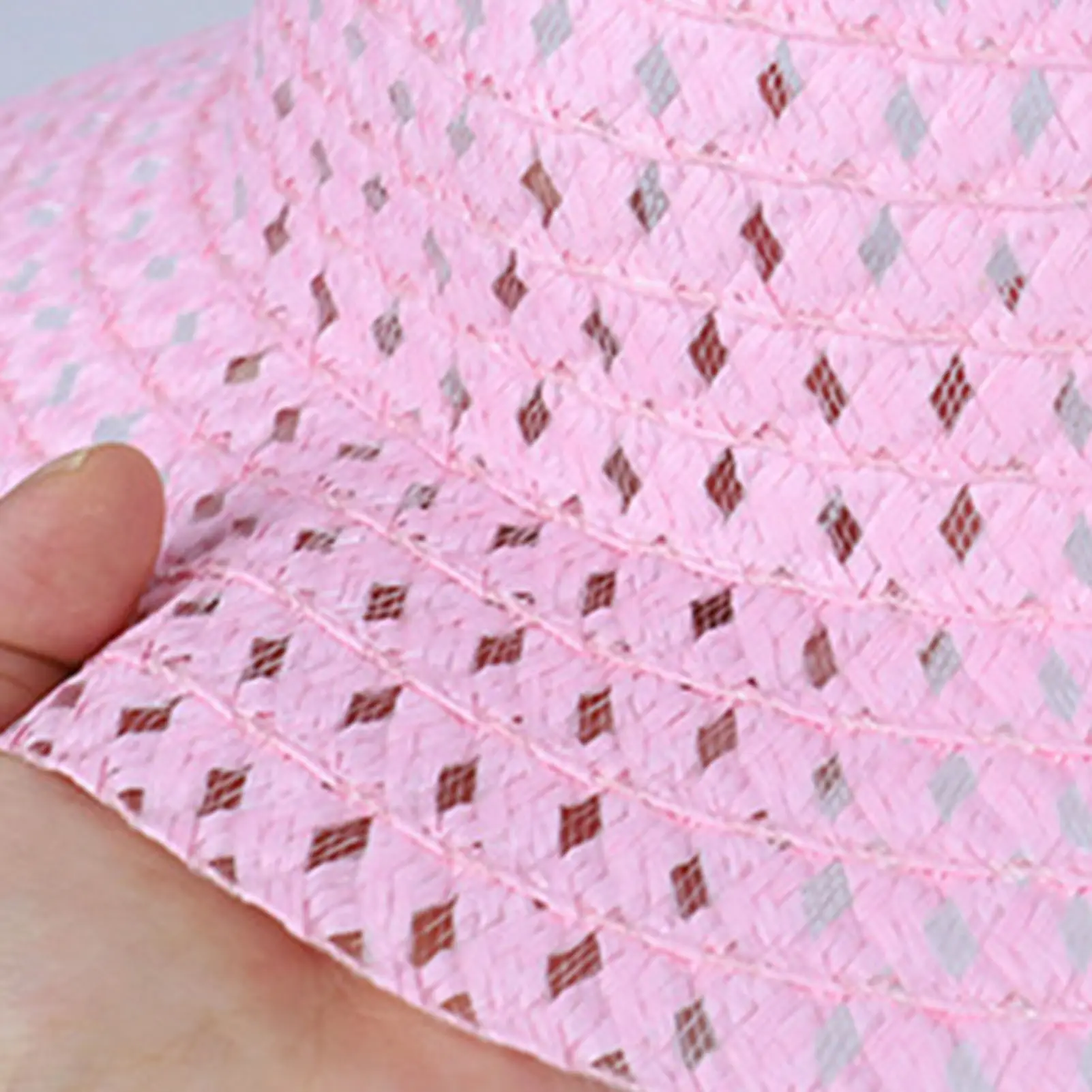 Kids Hat For Girls 2-7Y Straw Children's Sunshade Cap Bag Summer Baby Travel Sunscreen Beach Hat Sun Fisherman Cap Fashion Style