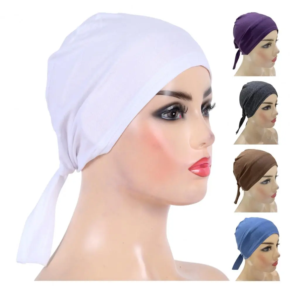 Elastic Breathable Hat for Women Stylish Ethnic Top Hat with Knotted Design for Outdoor Activities Lightweight Breathable for A