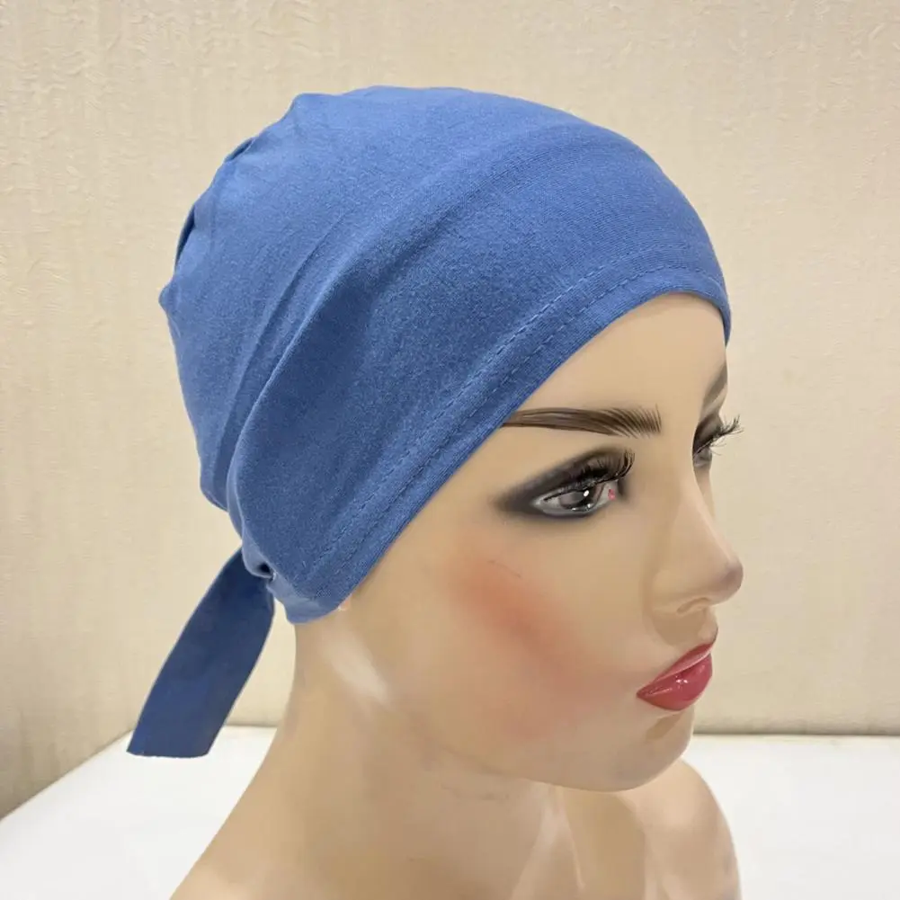 Elastic Breathable Hat for Women Stylish Ethnic Top Hat with Knotted Design for Outdoor Activities Lightweight Breathable for A